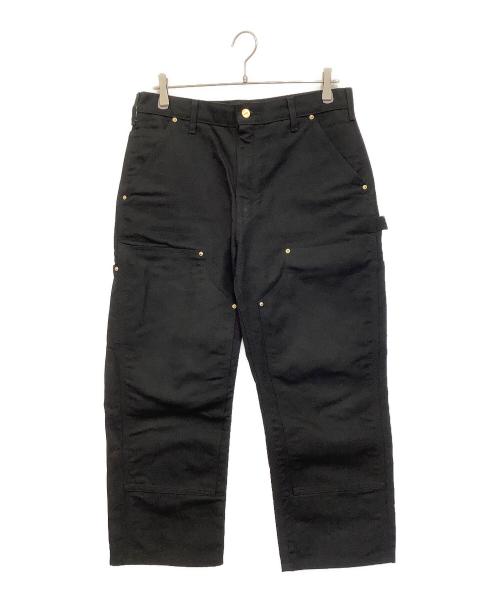 CarHartt（カーハート）CarHartt (カーハート) ダブルニー ペインターパンツ ブラック サイズ:W33の古着・服飾アイテム