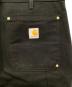 中古・古着 CarHartt (カーハート) ダブルニー ペインターパンツ ブラック サイズ:W33：12000円