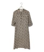 CELINEセリーヌ）の古着「長袖ワンピース」｜ブラック
