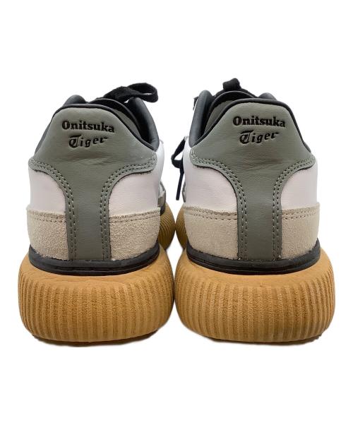 Onitsuka Tiger（オニツカタイガー）Onitsuka Tiger (オニツカタイガー) DELECITY ホワイト×ベージュ サイズ:24.5の古着・服飾アイテム
