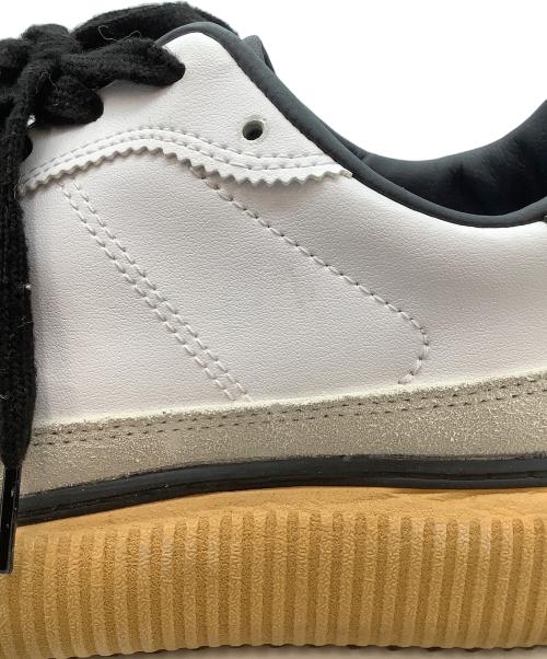 Onitsuka Tiger（オニツカタイガー）Onitsuka Tiger (オニツカタイガー) DELECITY ホワイト×ベージュ サイズ:24.5の古着・服飾アイテム