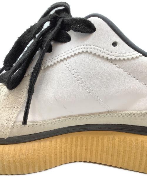 Onitsuka Tiger（オニツカタイガー）Onitsuka Tiger (オニツカタイガー) DELECITY ホワイト×ベージュ サイズ:24.5の古着・服飾アイテム