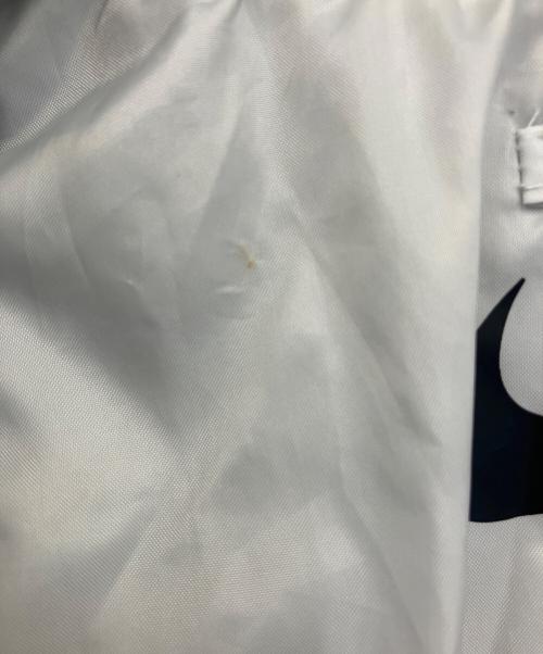 NIKE（ナイキ）NIKE (ナイキ) スウォッシュボンバージャケット ブラック×ホワイト サイズ:Lの古着・服飾アイテム