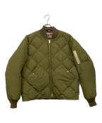 Eddie Bauer×AVIREXエディーバウアー×アヴィレックス）の古着「ダウンジャケット」｜カーキ