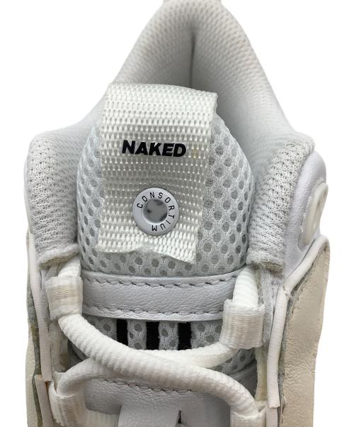 adidas（アディダス）adidas (アディダス) NAKED (ネイキッド) ADIDAS CONSORTIUM x NAKED MAGMUR RUNNER ホワイト サイズ:26.5の古着・服飾アイテム