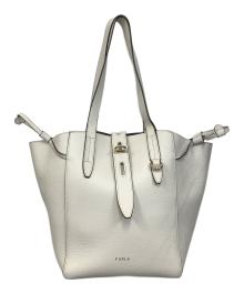 FURLA（フルラ）の古着「FURLA NET M TOTE」｜ホワイト