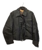 HERCULES Outerwear by Searsヘラクレス・アウターウェア・バイ・シアーズ）の古着「レザージャケット」｜ブラック