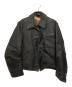 HERCULES Outerwear by Sears（ヘラクレス・アウターウェア・バイ・シアーズ）の古着「レザージャケット」｜ブラック