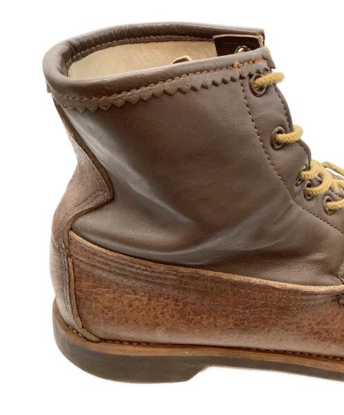 RUSSELL MOCCASIN（ラッセルモカシン）RUSSELL MOCCASIN (ラッセルモカシン) ブーツ ブラウン サイズ:8 1/2の古着・服飾アイテム