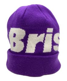 Bristol（ブリストル）の古着「BIG LOGO KNIT CAP」｜パープル