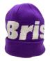 Bristol（ブリストル）の古着「BIG LOGO KNIT CAP」｜パープル