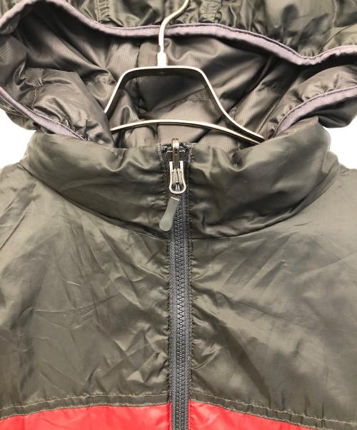 Eddie Bauer（エディーバウアー）Eddie Bauer (エディーバウアー) リバーシブルダウンジャケット ブラック×レッド サイズ:XLの古着・服飾アイテム