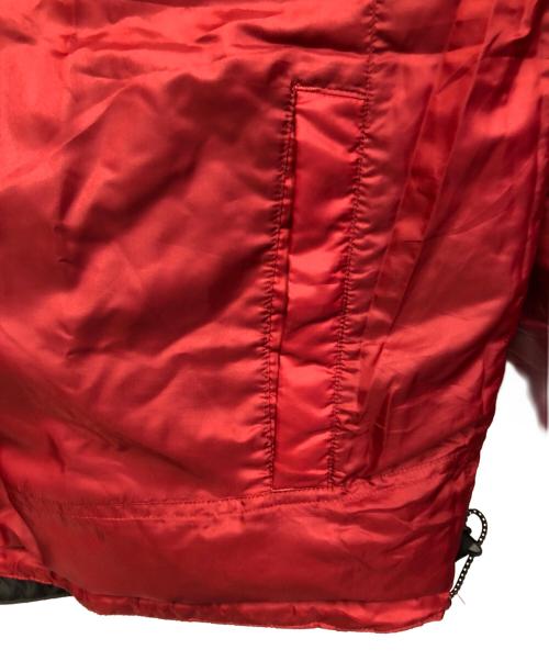 Eddie Bauer（エディーバウアー）Eddie Bauer (エディーバウアー) リバーシブルダウンジャケット ブラック×レッド サイズ:XLの古着・服飾アイテム