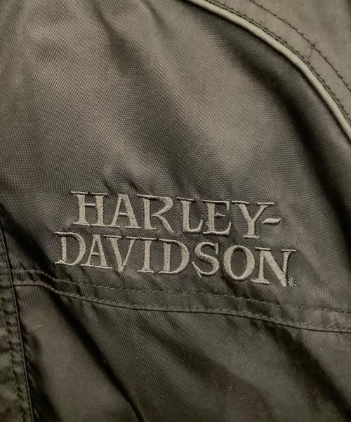 HARLEY-DAVIDSON（ハーレーダビッドソン）HARLEY-DAVIDSON (ハーレーダビッドソン) スカルナイロンジャケット ブラック サイズ:不明の古着・服飾アイテム