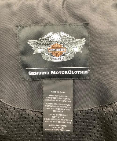 HARLEY-DAVIDSON（ハーレーダビッドソン）HARLEY-DAVIDSON (ハーレーダビッドソン) スカルナイロンジャケット ブラック サイズ:不明の古着・服飾アイテム