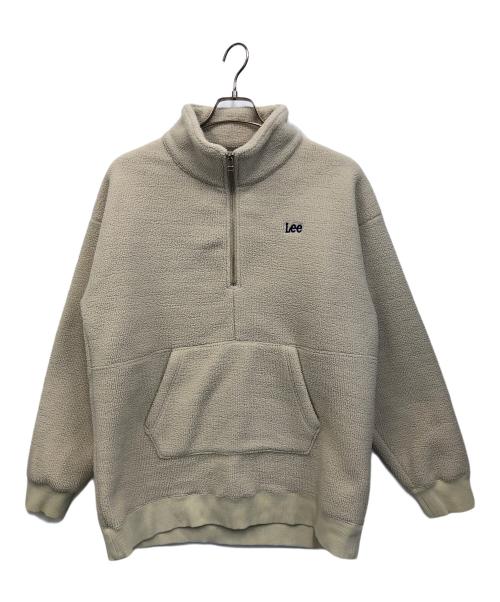 LEE（リー）LEE (リー) フリースプルオーバージャケット アイボリー サイズ:Fの古着・服飾アイテム