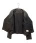 中古・古着 JEANASIS (ジーナシス) ライダースジャケット ブラック サイズ:M：5000円