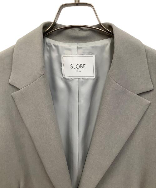 SLOBE IENA（スローブ イエナ）SLOBE IENA (スローブ イエナ) テーラードジャケット ライトグレー サイズ:38の古着・服飾アイテム