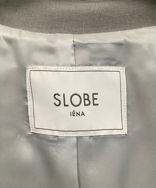 SLOBE IENA（スローブ イエナ）SLOBE IENA (スローブ イエナ) テーラードジャケット ライトグレー サイズ:38の古着・服飾アイテム