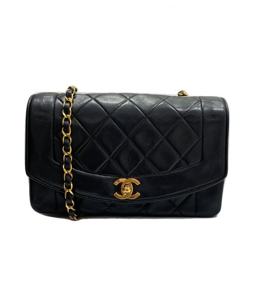CHANEL（シャネル）CHANEL (シャネル) ダイアナフラップマトラッセ ブラック サイズ:22の古着・服飾アイテム