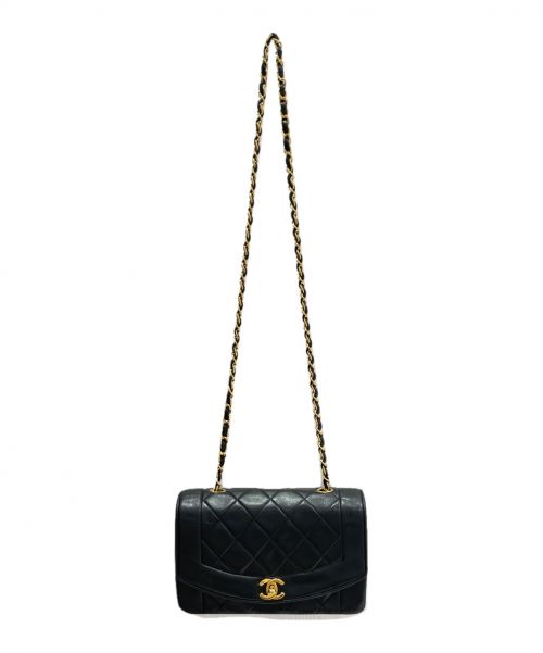 CHANEL（シャネル）CHANEL (シャネル) ダイアナフラップマトラッセ ブラック サイズ:22の古着・服飾アイテム