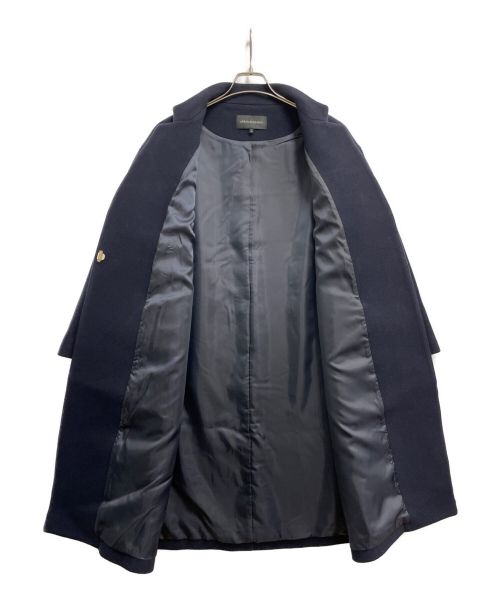 URBAN RESEARCH（アーバンリサーチ）URBAN RESEARCH (アーバンリサーチ) プチスタンドコート ネイビー サイズ:SIZE 38の古着・服飾アイテム