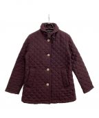 Traditional Weatherwearトラディショナルウェザーウェア）の古着「中綿キルティングジャケット」｜ボルドー