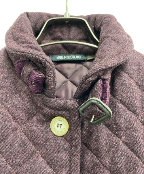 Traditional Weatherwear（トラディショナルウェザーウェア）Traditional Weatherwear (トラディショナルウェザーウェア) 中綿キルティングジャケット ボルドー サイズ:36の古着・服飾アイテム