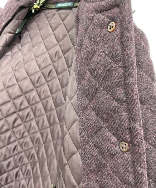 Traditional Weatherwear（トラディショナルウェザーウェア）Traditional Weatherwear (トラディショナルウェザーウェア) 中綿キルティングジャケット ボルドー サイズ:36の古着・服飾アイテム