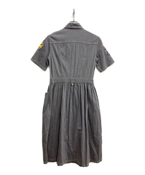 DIESEL（ディーゼル）DIESEL (ディーゼル) デニムワンピース グレー サイズ:Sの古着・服飾アイテム