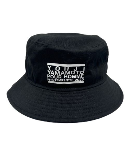 YOHJI YAMAMOTO pour HOMME×NEW ERA（ヨウジヤマモトプールオム x ニューエラ）YOHJI YAMAMOTO pour HOMME×NEW ERA (ヨウジヤマモトプールオム x ニューエラ) バケットハット サイズ:SM 未使用品の古着・服飾アイテム