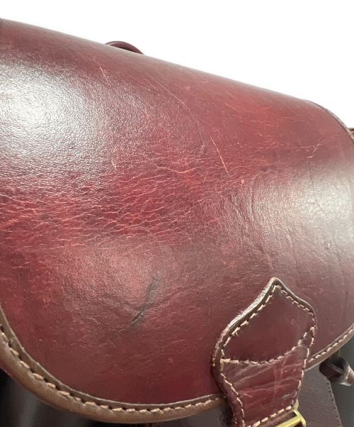 BearaBeara（ベアラベアラ）BearaBeara (ベアラベアラ) レザーリュック ブラウン×ブラックの古着・服飾アイテム