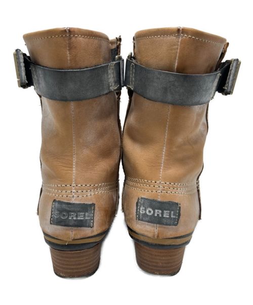 SOREL（ソレル）SOREL (ソレル) ショートブーツ ベージュ サイズ:23.5の古着・服飾アイテム