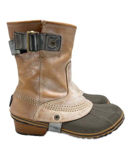 SOREL（ソレル）SOREL (ソレル) ショートブーツ ベージュ サイズ:23.5の古着・服飾アイテム