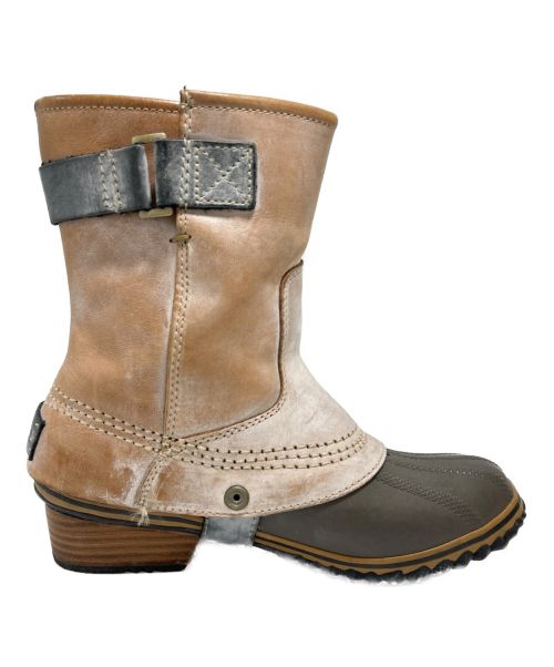 SOREL（ソレル）SOREL (ソレル) ショートブーツ ベージュ サイズ:23.5の古着・服飾アイテム