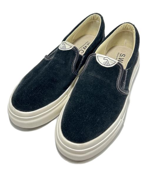 S.W.C（ステファニーワーカーズクラブ）S.W.C (ステファニーワーカーズクラブ) スリッポン ブラック サイズ:Lの古着・服飾アイテム