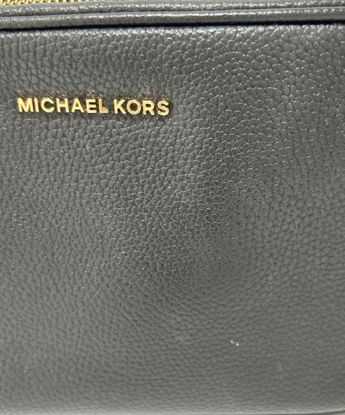 MICHAEL KORS（マイケル・コース）MICHAEL KORS (マイケルコース) ショルダーバッグ ブラックの古着・服飾アイテム