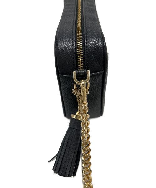 MICHAEL KORS（マイケル・コース）MICHAEL KORS (マイケルコース) ショルダーバッグ ブラックの古着・服飾アイテム