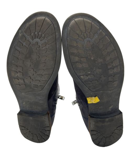 DIESEL（ディーゼル）DIESEL (ディーゼル) サイドジップブーツ ネイビー サイズ:41の古着・服飾アイテム