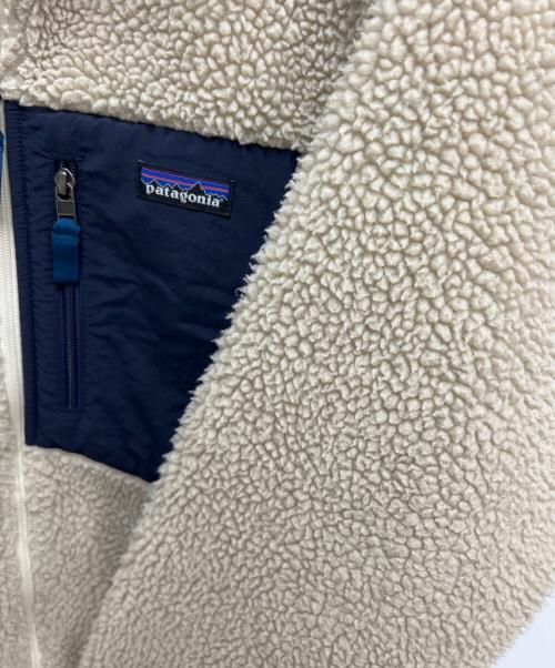 Patagonia（パタゴニア）Patagonia (パタゴニア) クラシックレトロXジャケット アイボリー サイズ:Lの古着・服飾アイテム
