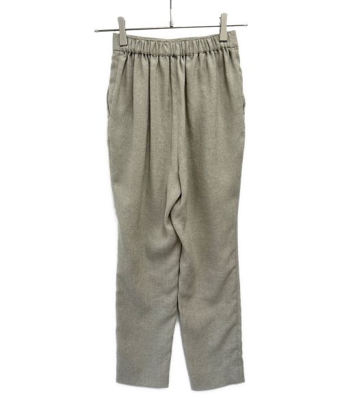 ENFOLD（エンフォルド）ENFOLD (エンフォルド) リネンライクゴムジョッパーズパンツ ベージュ サイズ:34の古着・服飾アイテム