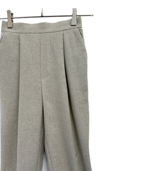 ENFOLD（エンフォルド）ENFOLD (エンフォルド) リネンライクゴムジョッパーズパンツ ベージュ サイズ:34の古着・服飾アイテム