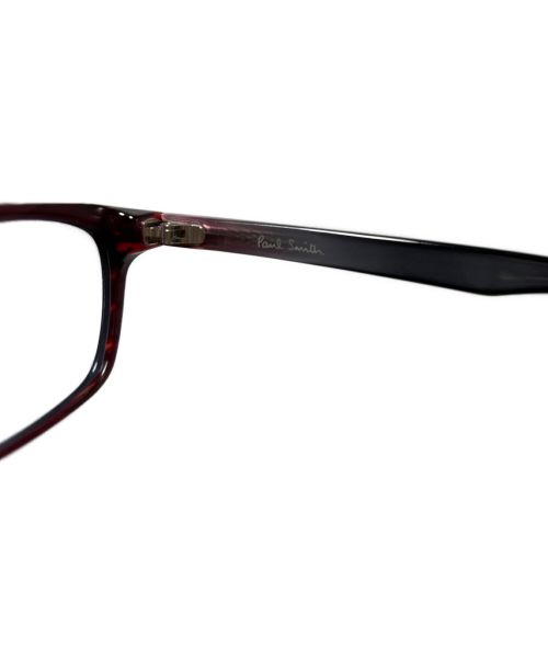 PAUL SMITH（ポールスミス）Paul Smith (ポールスミス) アイウェア ブラック×ボルドー サイズ:55▢16-140の古着・服飾アイテム