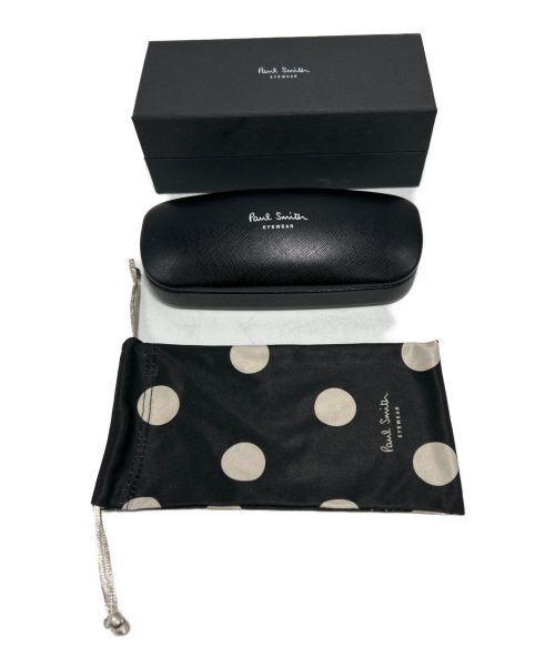 PAUL SMITH（ポールスミス）Paul Smith (ポールスミス) アイウェア ブラック×ボルドー サイズ:55▢16-140の古着・服飾アイテム