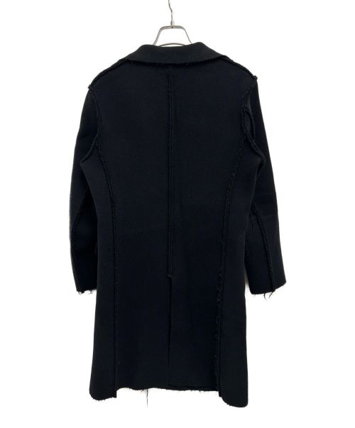 RAINMAKER（レインメーカー）RAINMAKER (レインメーカー) カシミヤ混チェスターコート ブラック サイズ:44の古着・服飾アイテム