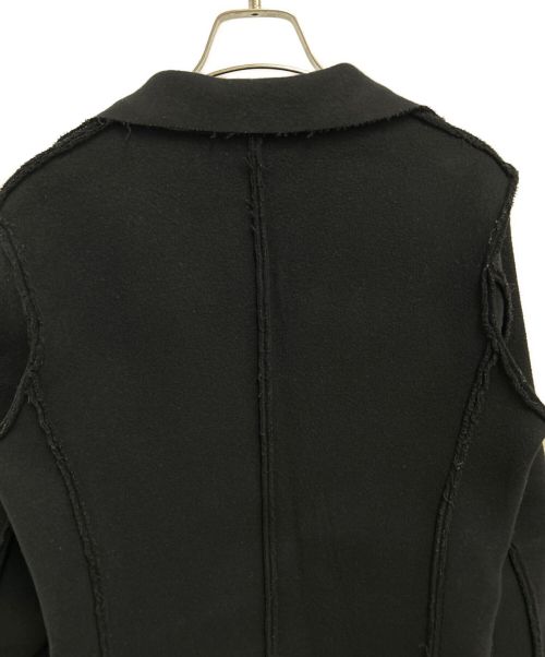 RAINMAKER（レインメーカー）RAINMAKER (レインメーカー) カシミヤ混チェスターコート ブラック サイズ:44の古着・服飾アイテム