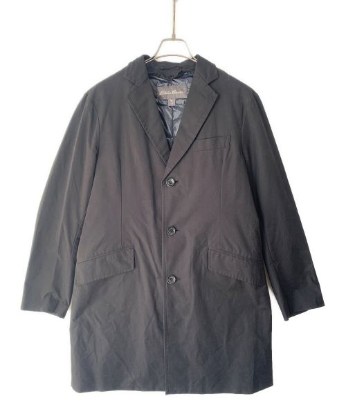 Eddie Bauer（エディーバウアー）Eddie Bauer (エディーバウアー) ライナー付チェスターコート ブラック サイズ:Lの古着・服飾アイテム