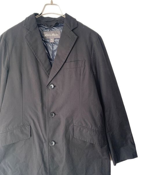 Eddie Bauer（エディーバウアー）Eddie Bauer (エディーバウアー) ライナー付チェスターコート ブラック サイズ:Lの古着・服飾アイテム