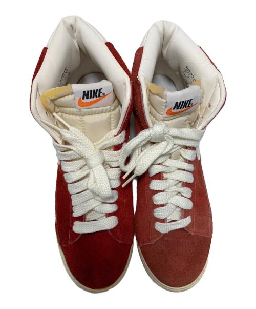 NIKE（ナイキ）NIKE (ナイキ) スニーカー BLAZER HI SUEDE (VNTG) 2008 レッド サイズ:27.5の古着・服飾アイテム