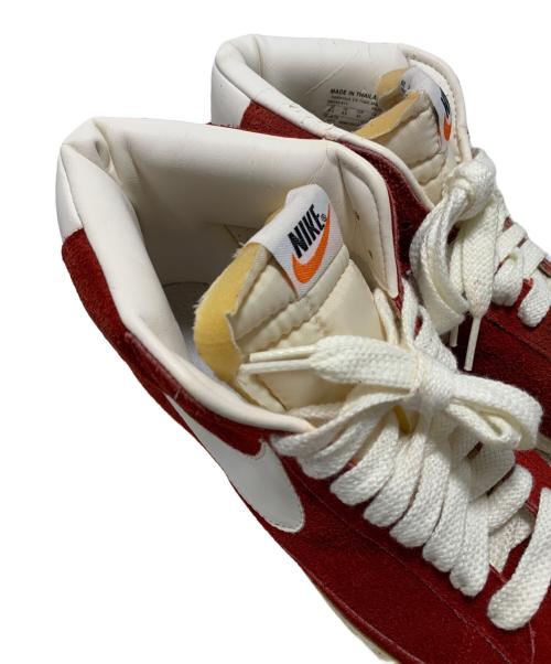 NIKE（ナイキ）NIKE (ナイキ) スニーカー BLAZER HI SUEDE (VNTG) 2008 レッド サイズ:27.5の古着・服飾アイテム